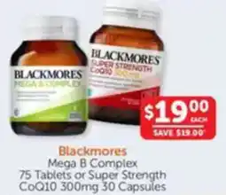 WHOLELIFE catalogue Blackmores offer