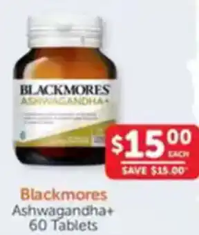 WHOLELIFE catalogue Blackmores Ashwagandha offer