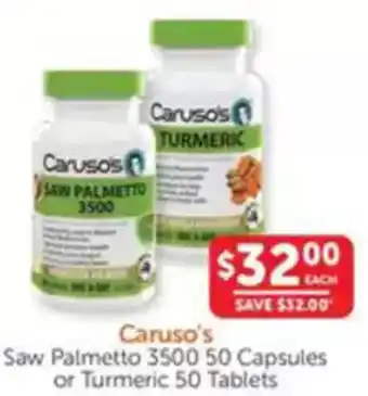 WHOLELIFE catalogue Caruso's turmeric offer