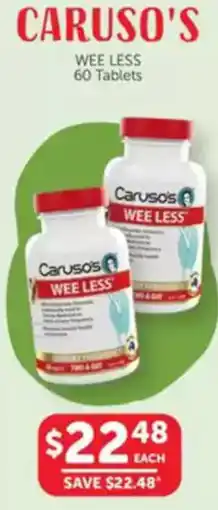 WHOLELIFE catalogue Caruso's wee less offer