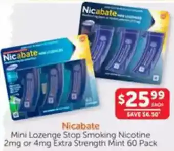 WHOLELIFE catalogue Mini Lozenge Stop Smoking Nicotine offer