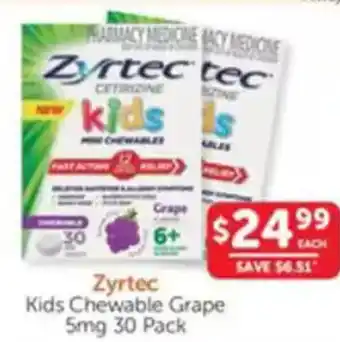 WHOLELIFE catalogue Kids Chewable Grape offer