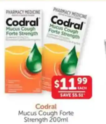 WHOLELIFE catalogue Mucus Cough Forte Strength offer