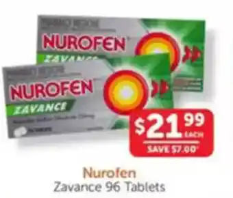 WHOLELIFE catalogue Nurofen Zavance offer