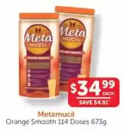 WHOLELIFE catalogue Metamucil  Orange Smooth offer