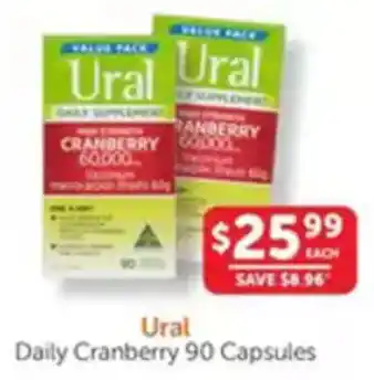 WHOLELIFE catalogue Daily Cranberry offer