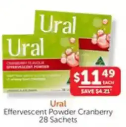 WHOLELIFE catalogue Effervescent Powder Cranberry offer