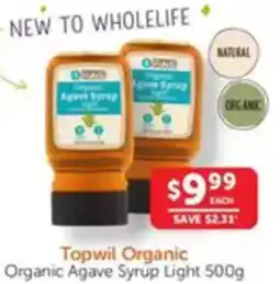 WHOLELIFE catalogue Agave Syrup offer