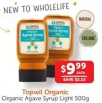 WHOLELIFE catalogue Agave Syrup offer