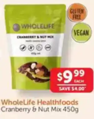 WHOLELIFE catalogue Whole Life Healthfoods offer