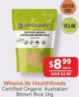 WHOLELIFE catalogue WholeLife Healthfoods offer