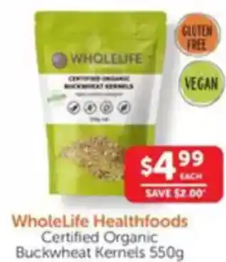 WHOLELIFE catalogue WholeLife Healthfoods offer