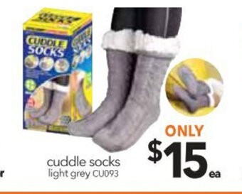 Cheap as Chips Cuddle Socks offer