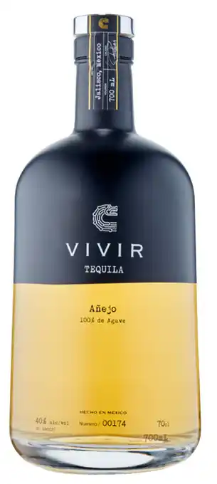 Vintage Cellars Vivir tequila anejo 700ml offer
