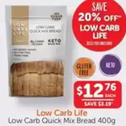 WHOLELIFE catalogue Low card quick mex bread keto offer