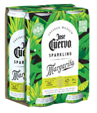 Vintage Cellars Jose cuervo sparkling margarita cans 330ml offer