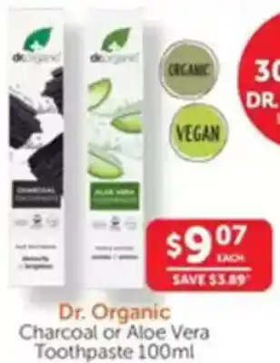 WHOLELIFE catalogue Charcoal or Aloe Vera Toothpaste offer