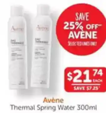 WHOLELIFE catalogue Avène Thermal Spring Water offer