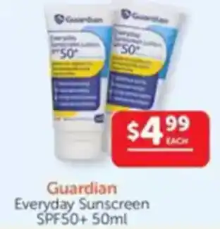 WHOLELIFE catalogue Sunscreen SPF50+ offer