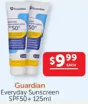 WHOLELIFE catalogue Sunscreen SPF50+ offer