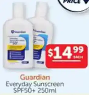 WHOLELIFE catalogue Sunscreen SPF50+ offer