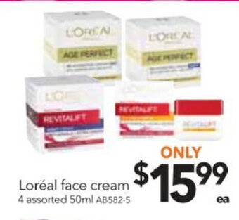 Loréal Face Cream