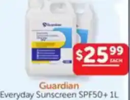 WHOLELIFE catalogue Sunscreen SPF50+ offer