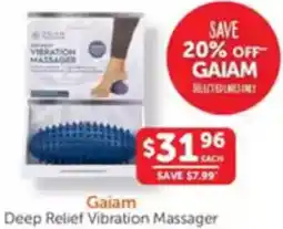 WHOLELIFE catalogue Deep Relief Vibration Massager offer