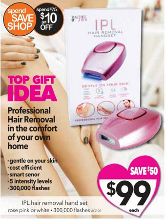 IPL Hair Removal Hand Set