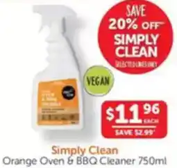 WHOLELIFE catalogue Orange Oven & BBQ Cleaner offer