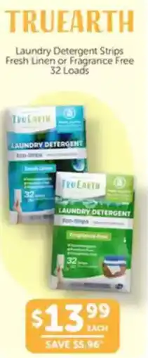 WHOLELIFE catalogue Laundry Detergent Strips Fresh Linen or Fragrance offer