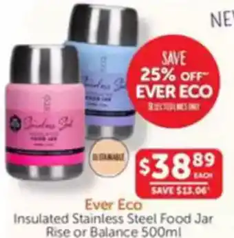 WHOLELIFE catalogue Insulated Stainless Steel Food Jar Rise or Balance offer