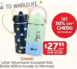 WHOLELIFE catalogue Littler Adventurer Insulated Kids Bottle offer