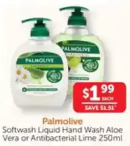 WHOLELIFE catalogue Softwash Liquid Hand Wash Aloe Vera or Antibacterial Lime offer