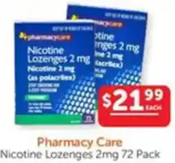 WHOLELIFE catalogue Nicotine Lozenges offer