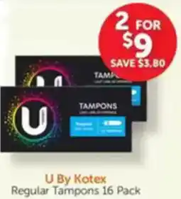 WHOLELIFE catalogue Regular Tampons offer