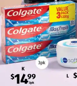 ALDI Colgate Max Fresh Toothpaste offer