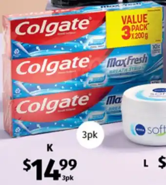 ALDI Colgate Max Fresh Toothpaste offer