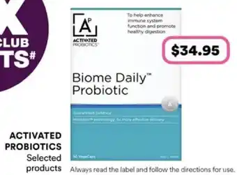 Priceline Activated probiotics offer