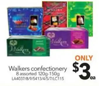 Cheap as Chips Walkers Confectionery 120-150g offer