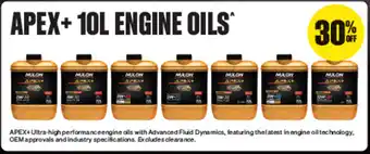 SuperCheap Auto Apex+ 10l engine oils offer