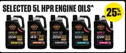 SuperCheap Auto Selected 5l Hpr Engine Oils offer