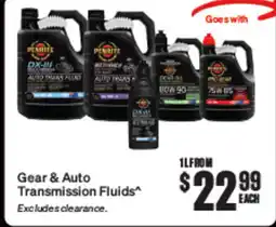 SuperCheap Auto Gear & Auto Transmission Fluids offer