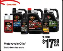 SuperCheap Auto Motorcycle Oils offer