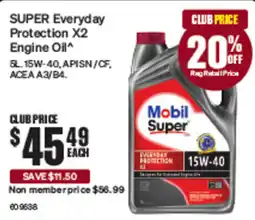 SuperCheap Auto Super Everyday Protection X2 Engine Oil offer