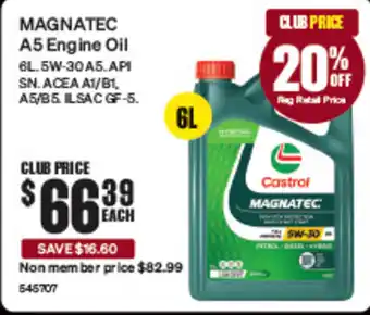 SuperCheap Auto Magnatec A5 Engine Oil offer