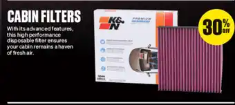 SuperCheap Auto Cabin Filters offer