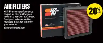 SuperCheap Auto Air Filters offer