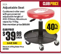 SuperCheap Auto Adjustable Seat offer