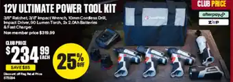 SuperCheap Auto 12v Ultimate Power Tool Kit offer